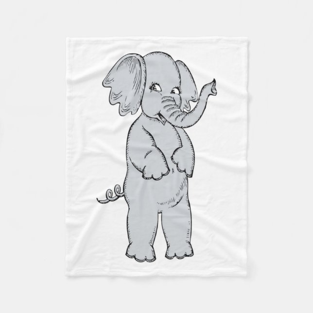 MANTA POLAR ELEPHANT CHICA (Anverso)