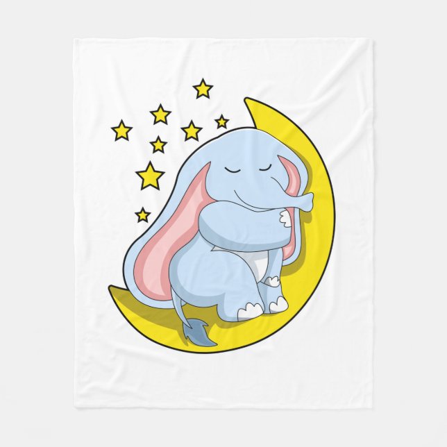 Manta Polar Elephant with Moon and Stars (Anverso)
