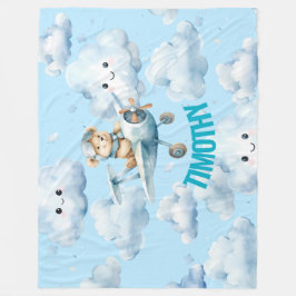 Manta Polar Elevándose con Teddy el piloto