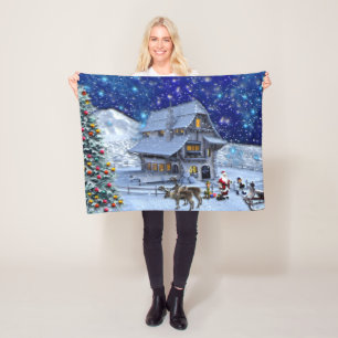 Manta Polar Elf de Santa Rudolph con espoleta