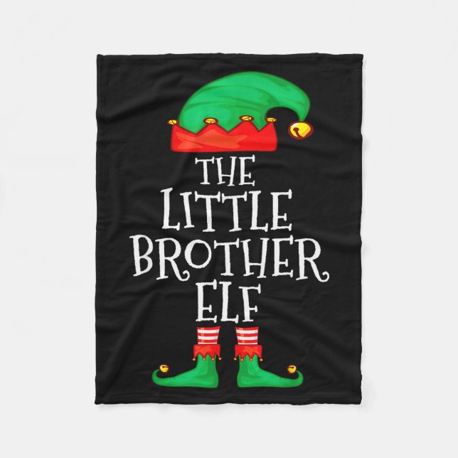 Manta Polar Elf Family Christmas Little Brother Elf Sweater Me (Anverso)