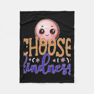 Manta Polar Elija Amabilidad Cute Kawaii Motivation Design St