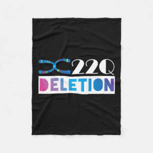 Manta Polar Eliminación 22q11 para apoyo a la conciencia sobre