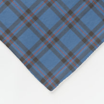 Elliot Clan Blue and Brown Tartán