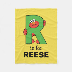 Manta Polar Elmo Alphabet   R Green