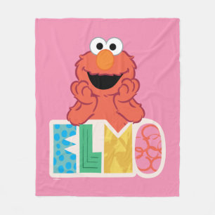 Manta Polar Elmo Cute y Diversión