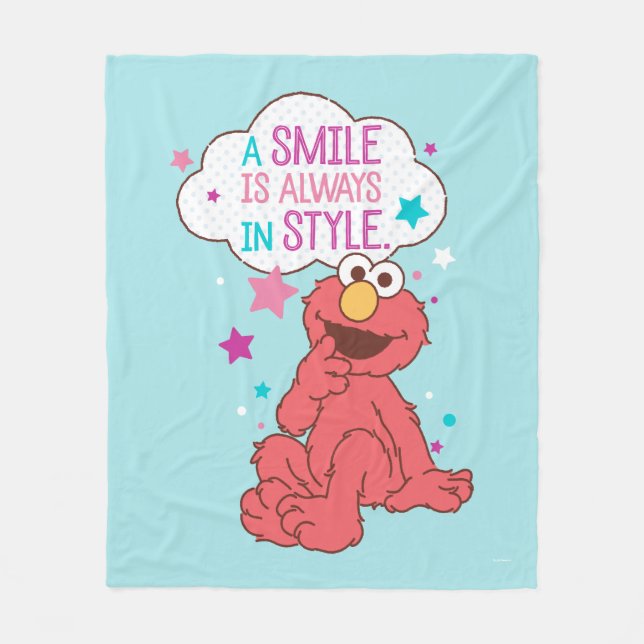 Manta Polar Elmo | La sonrisa siempre está en estilo (Anverso)