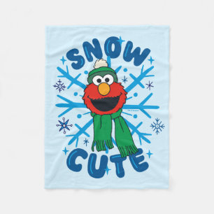 Manta Polar Elmo Snow Cute