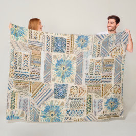 Manta Polar Emblemático de Boho étnico Throw Blanket