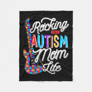 Manta Polar Emocionante Conciencia Sobre El Autismo De La Vida