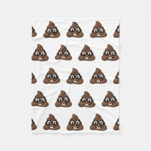 Manta Polar Emoji del impulso de los vidrios del empollón