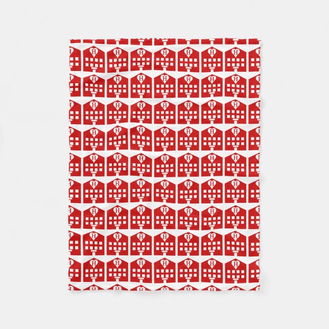 Manta Polar Emoji japonesa del Love Hotel (Anverso)