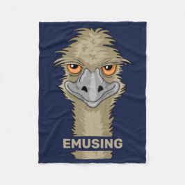 Manta Polar Emusing Funny Emu Pun
