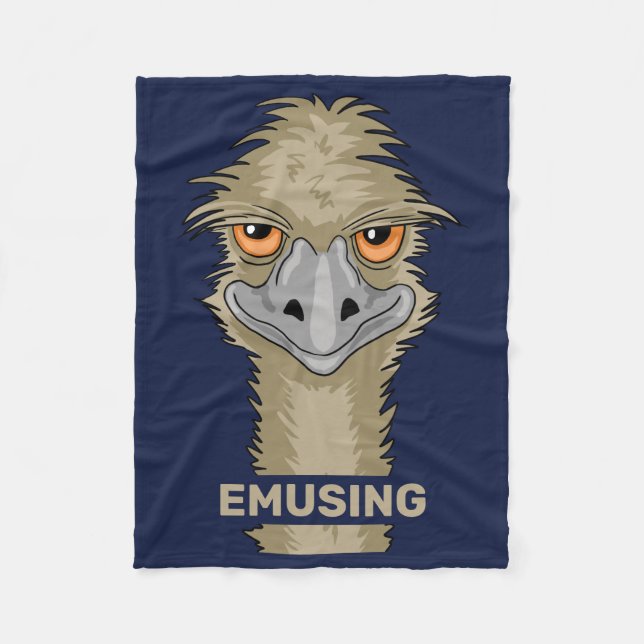 Manta Polar Emusing Funny Emu Pun (Anverso)