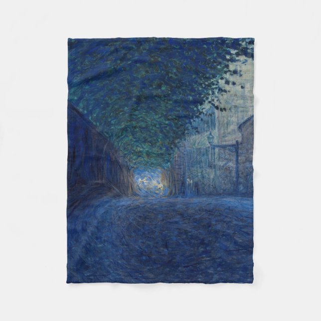 Manta Polar En Dusk (Paisaje nocturno) (Escena nocturna) (Anverso)