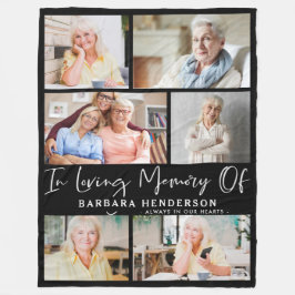 Manta Polar En el Collage de fotos de memoria amorosa