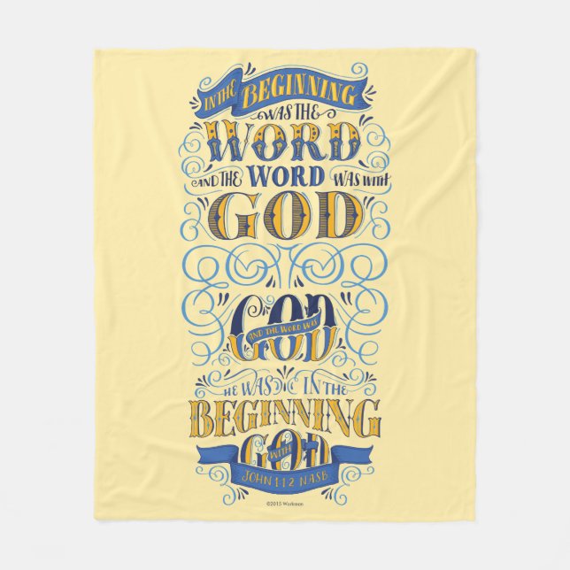 Manta Polar En el principio era la palabra (Anverso)