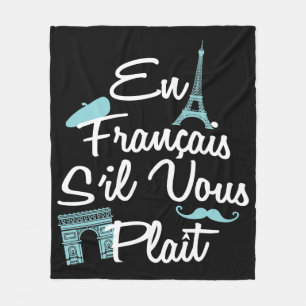 Manta Polar En Francais S'il Vous Plait - Francés