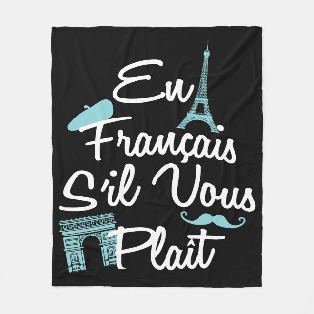 Manta Polar En Francais S'il Vous Plait - Francés (Anverso)