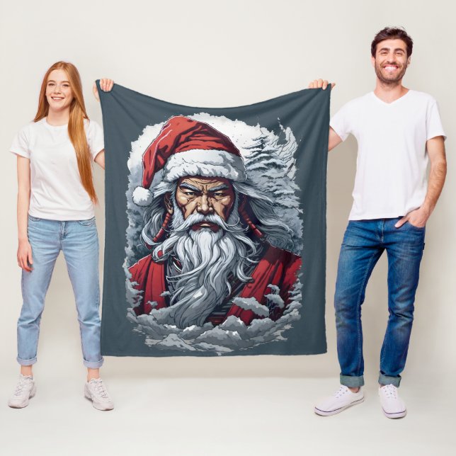 Manta Polar En huelga Samurai Santa Claus (In situ)