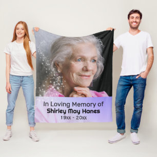 Manta Polar En la amada memoria Stardust Memorial Foto Blanket