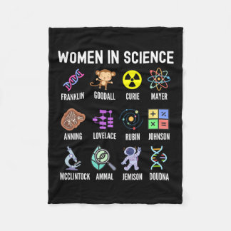 Manta Polar En la ciencia - Chicas feministas empoderando a lo