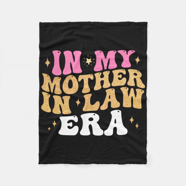 Manta Polar En la era de mi suegra Día de la boda del hijo hij (Anverso)