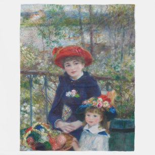 Manta Polar En la Terraza, Retrato Impresionista, Renoir