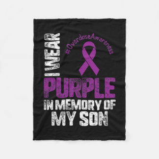 Manta Polar En Memoria De Mi Hijo Conciencia Sobre La Sobredos