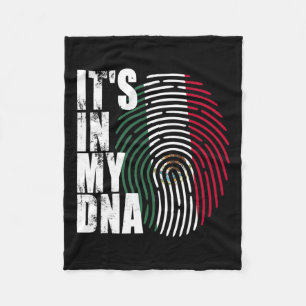 Manta Polar En Mi Adn Bandera Mexicana