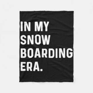 Manta Polar En mi era de Snowboarding - Snowboard - Invierno d