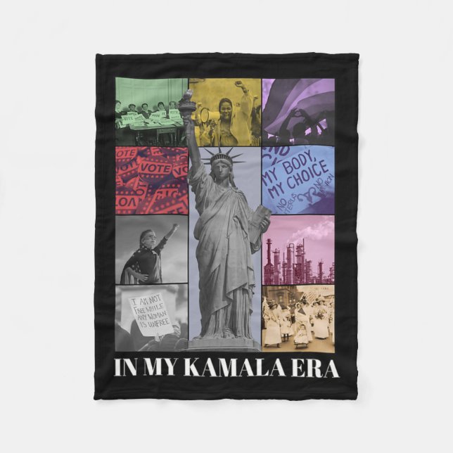 Manta Polar En mi era Kamala, Kamala Era 2024 (Anverso)