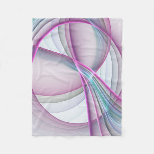 Manta Polar En Movimiento, Arte Fractal Abstracto Moderno y Co