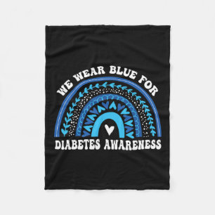 Manta Polar En Noviembre, Usamos Conciencia Sobre La Diabetes
