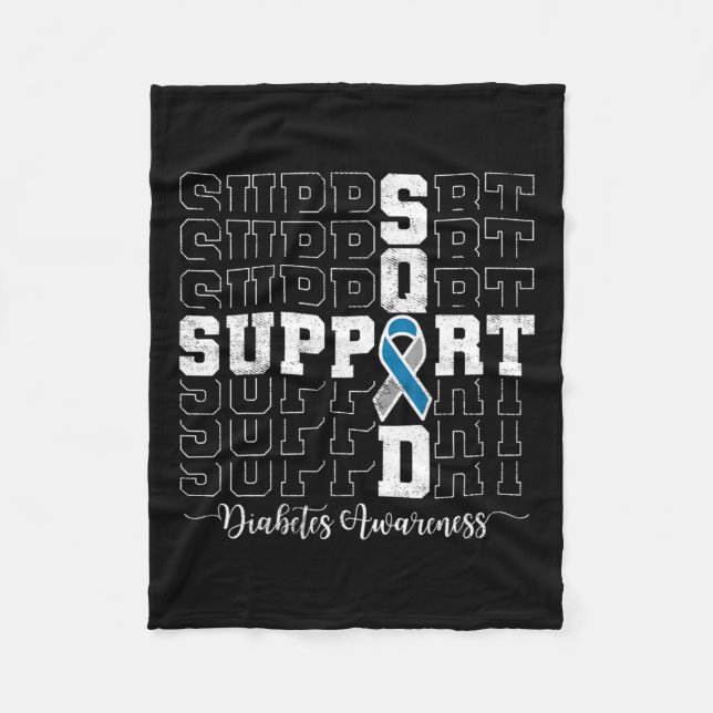 Manta Polar En Noviembre Usamos El Apoyo Azul Escuadrón De Dia (Anverso)