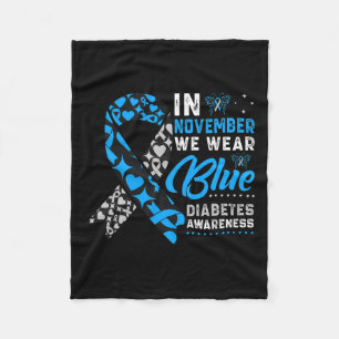 Manta Polar En Noviembre Usamos La Cinta Azul T1d T2d Diabetes