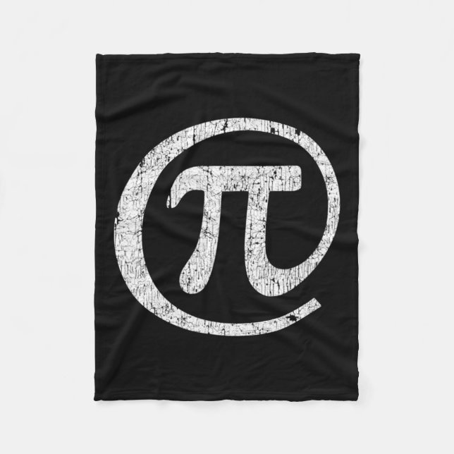 Manta Polar En Pi Symbol @ Math Geek Pi Day (Anverso)