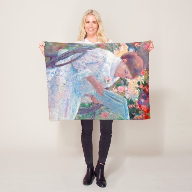 Manta Polar En un balcón, Mary Cassatt (In situ)