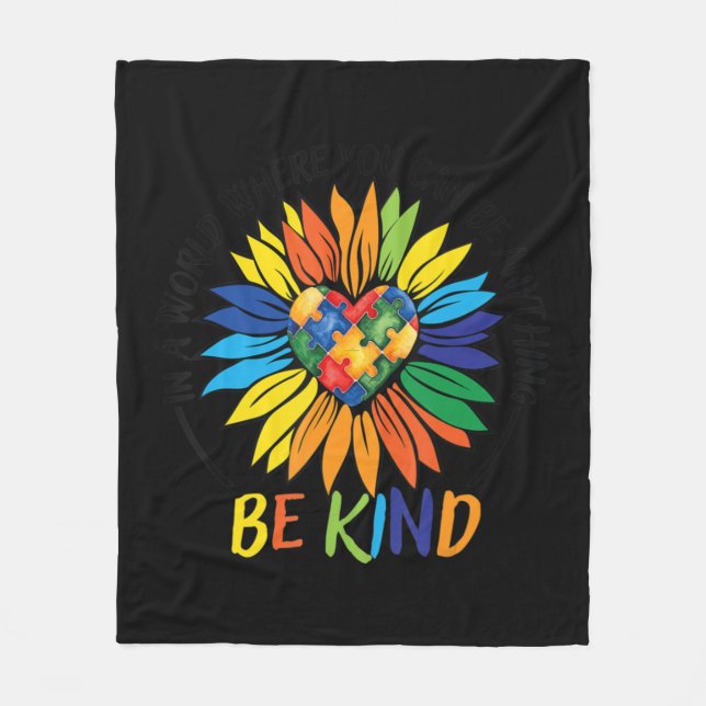 Manta Polar En Un Mundo Donde Puedes Ser Cualquier Cosa. (Anverso)