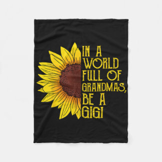 Manta Polar En Un Mundo Lleno De Abuelitos Sea Una Camisa Gigi