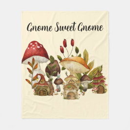 Manta Polar Encantamiento del hongo Gnome