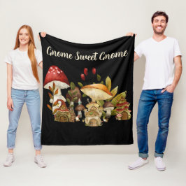 Manta Polar Encantamiento del hongo Gnome