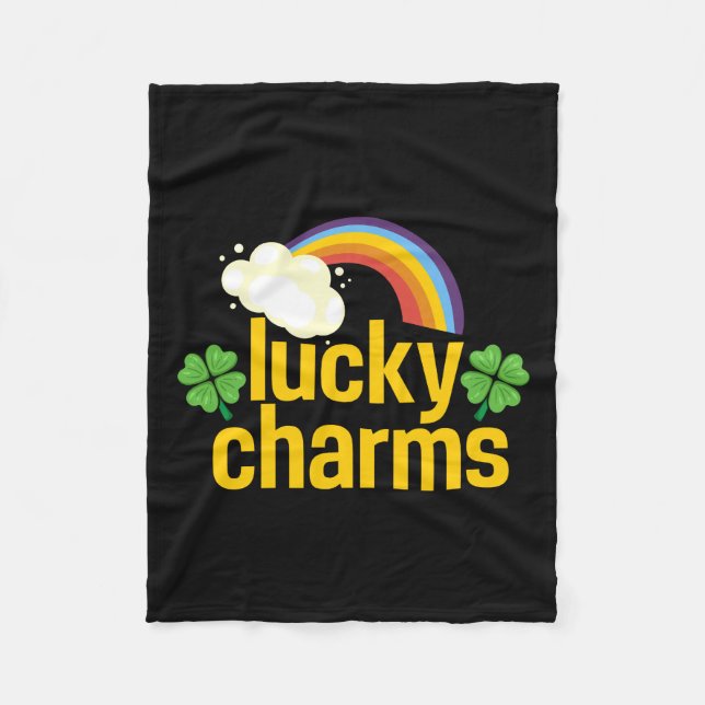 Manta Polar Encanto afortunado irlandés (Anverso)