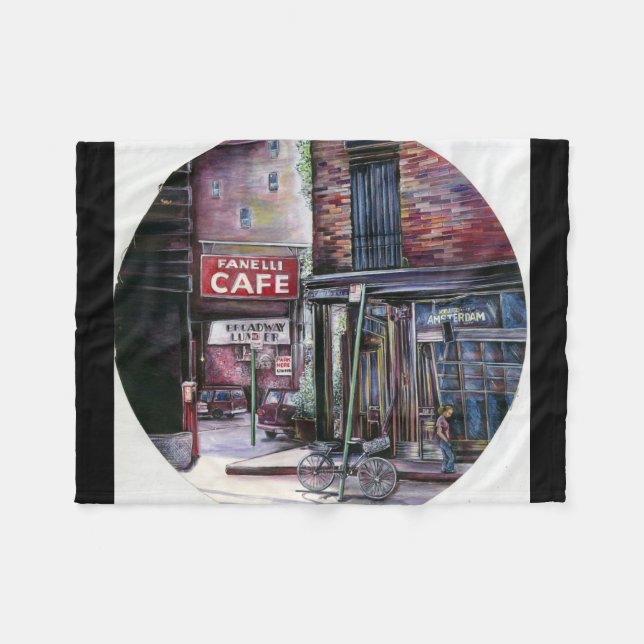 Manta Polar Encanto Fanelli, Nueva York (Frente (Horizontal))