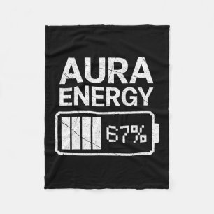 Manta Polar Energía Aura a los 67 Meme Divertido Seis Siete Ge