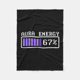 Manta Polar Energía de Aura Divertida en 67 Six Seven Genz Mem