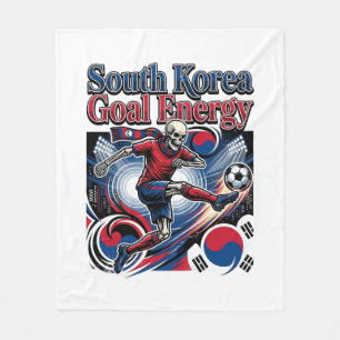 Manta Polar Energía de Gol de Corea del Sur Esqueleto Delanter