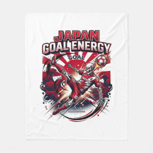 Manta Polar Energía Meta de Japón Esqueleto Striker Naciones C
