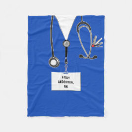 Manta Polar Enfermera creativa