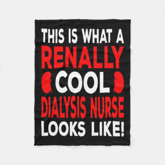 Manta Polar Enfermera De Diálisis De Guay Y Técnico De Diálisi
